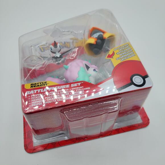 3pc Pokemon Ponyta Snorrunt Pikipek Battle Figure Nintendo Action Set - Picture 2 of 4